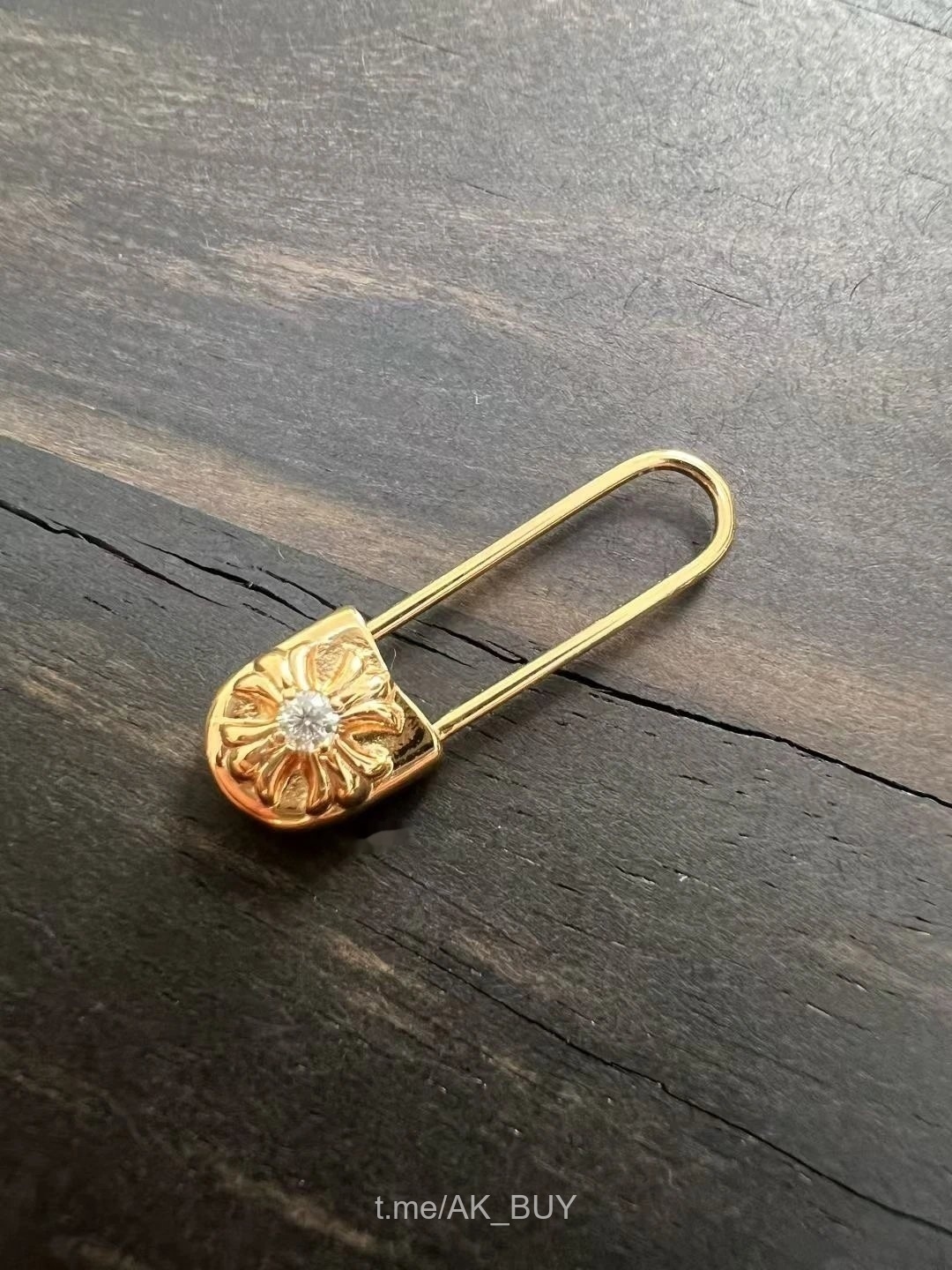 Chrome Hearts Safety Pin