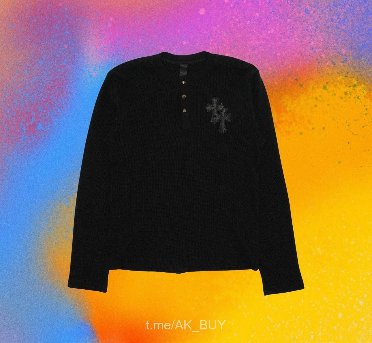 Chrome Hearts Henley Shirt