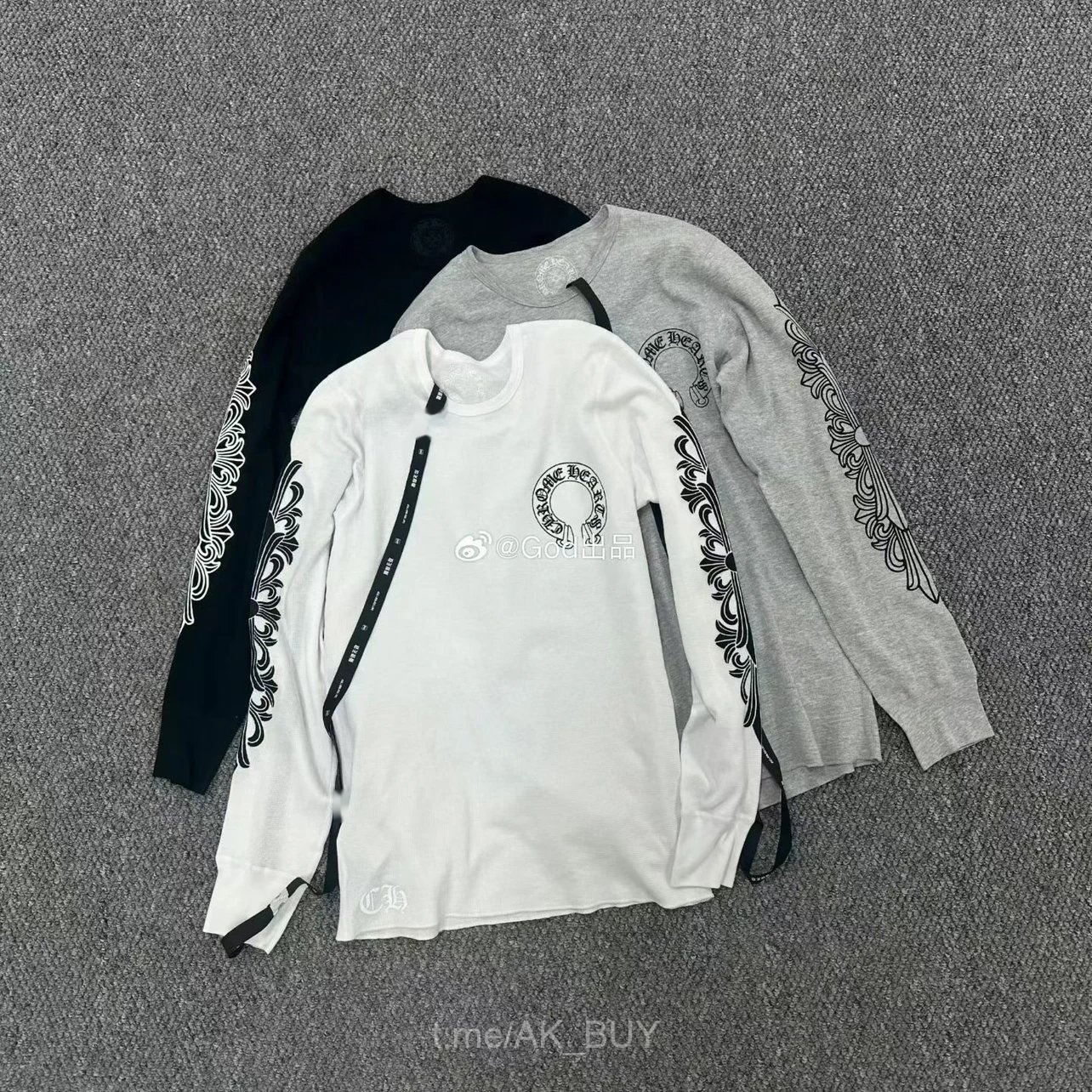 Chrome Hearts Long Sleeve T-Shirt