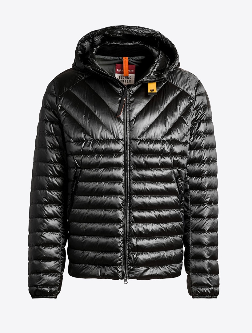 C.P. Company MRKU Rubber Badge Down Jacket
