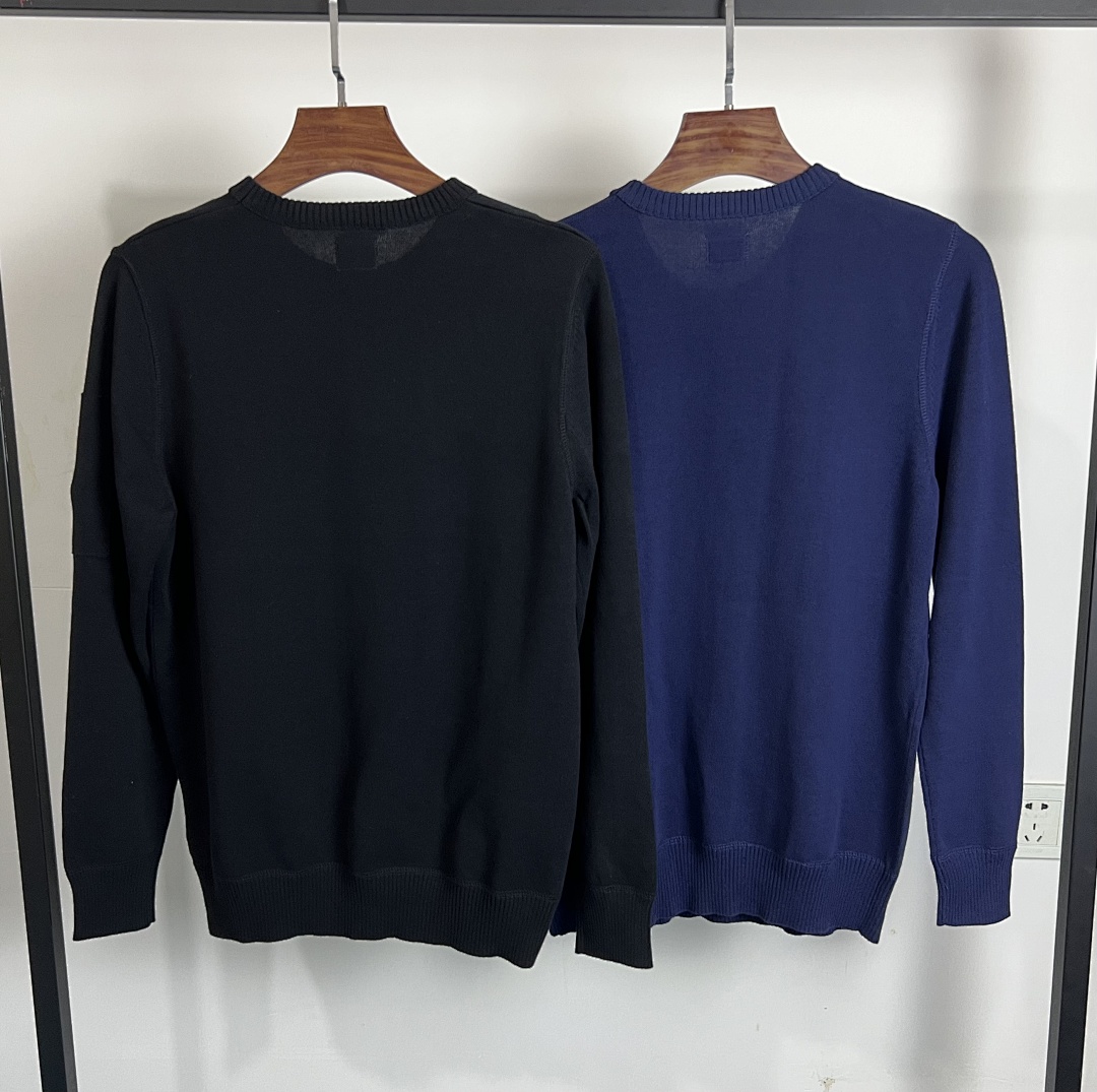 C.P. Company Mercury Cotton Crepe Knit Sweater