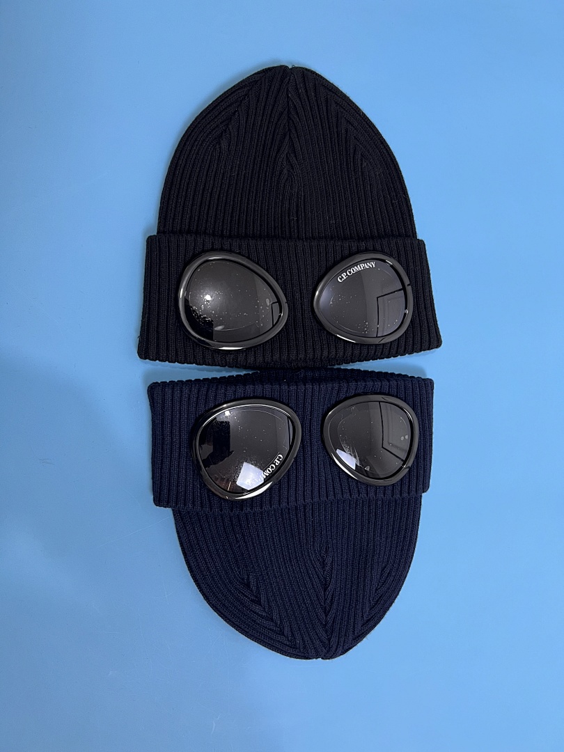 C.P. Company Cotton Goggle Beanie