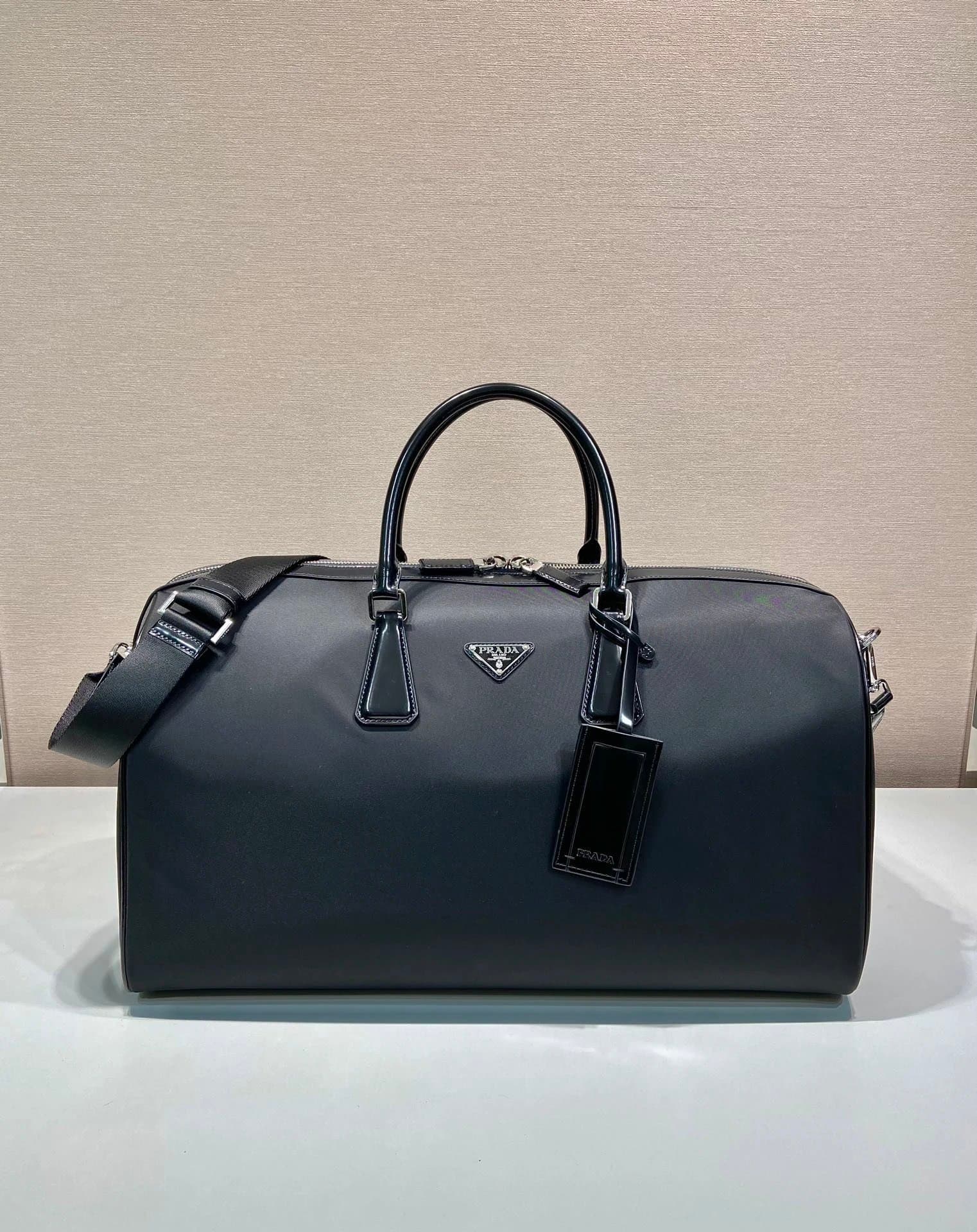 PRADA [2VC018] Men's Travel Bag Saffiano Leather
