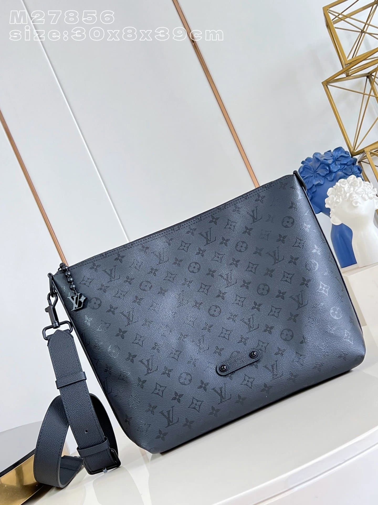 LV [M27856] Vagabond Hobo Cowhide Hand Bag