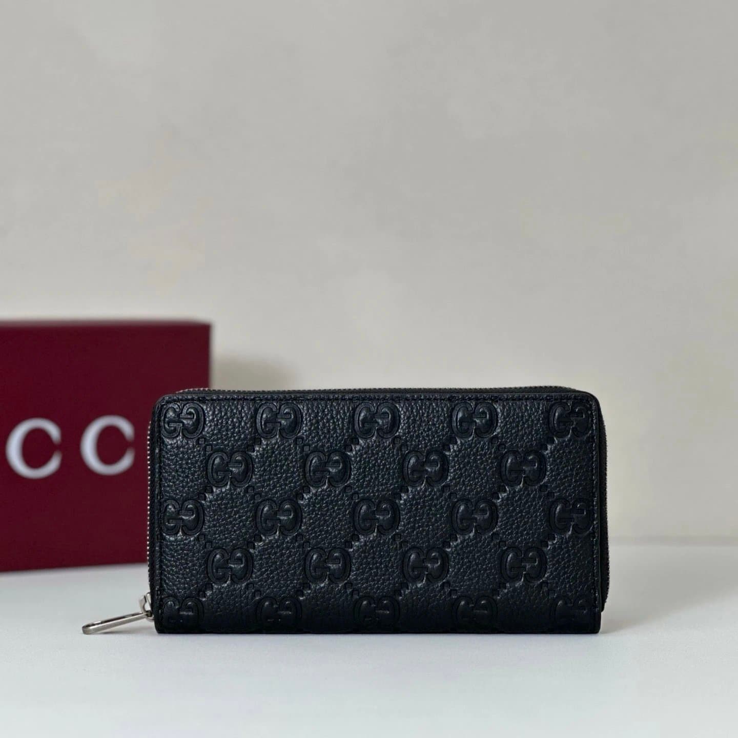 GUCCI [835003] Men's Long Zipper Wallet