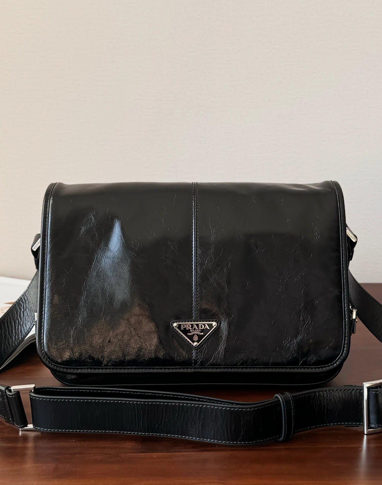 PRADA Men's Shoulder Messenger Bag