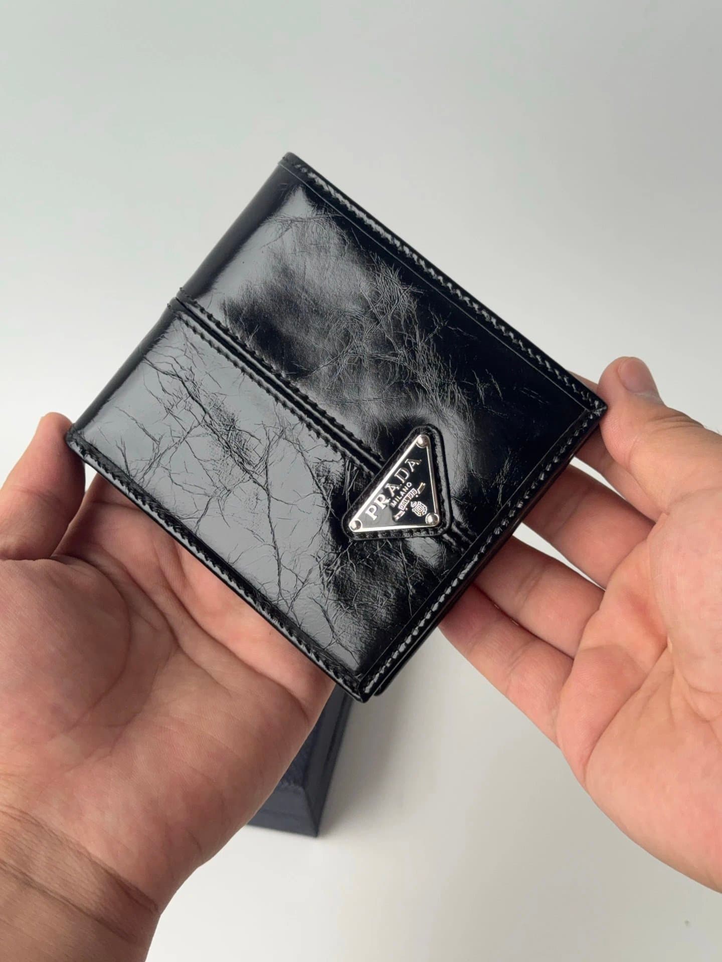 PRADA [2MO738] Premium Men's Short Wallet