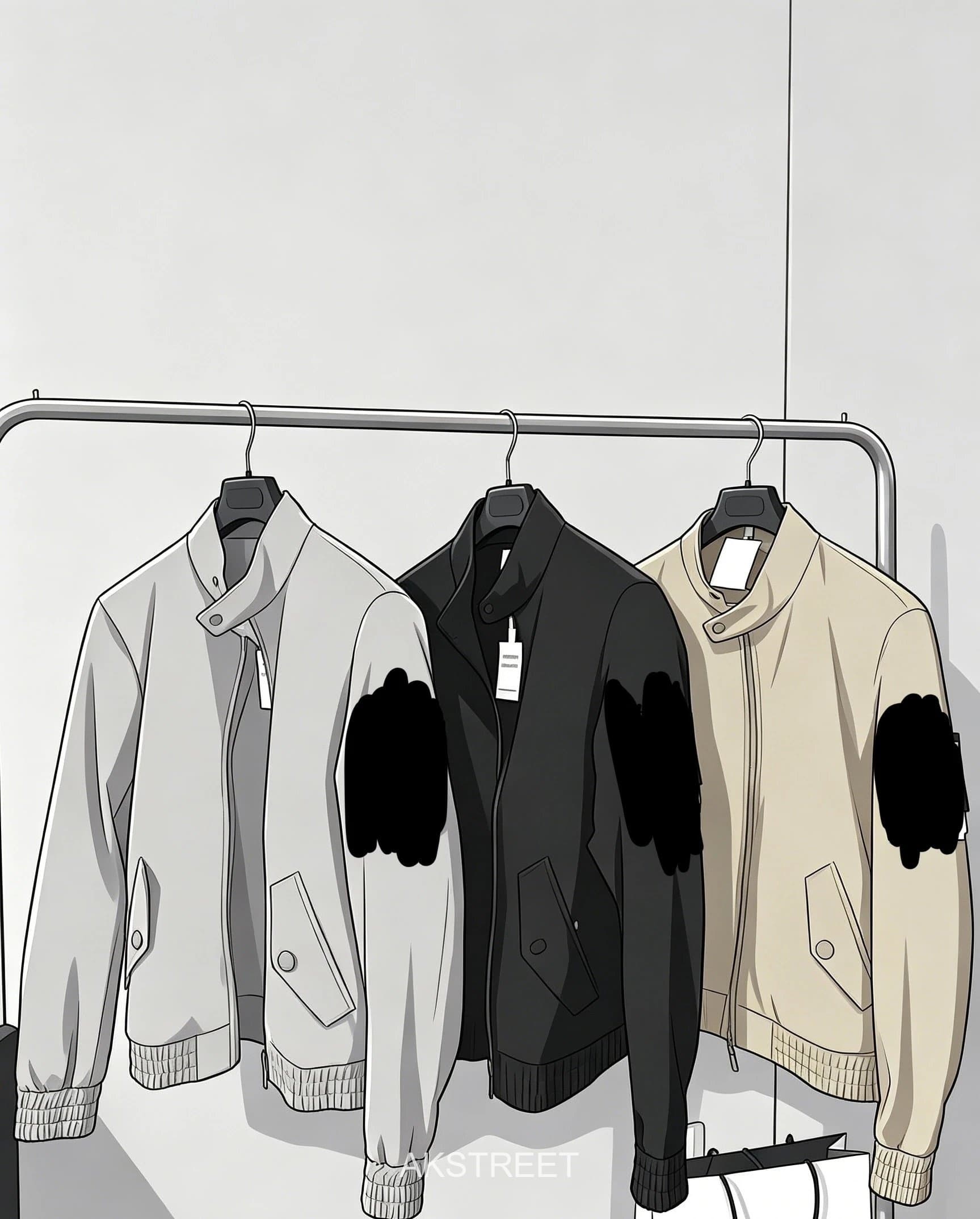 Stone Island Grey Cotton Jacket