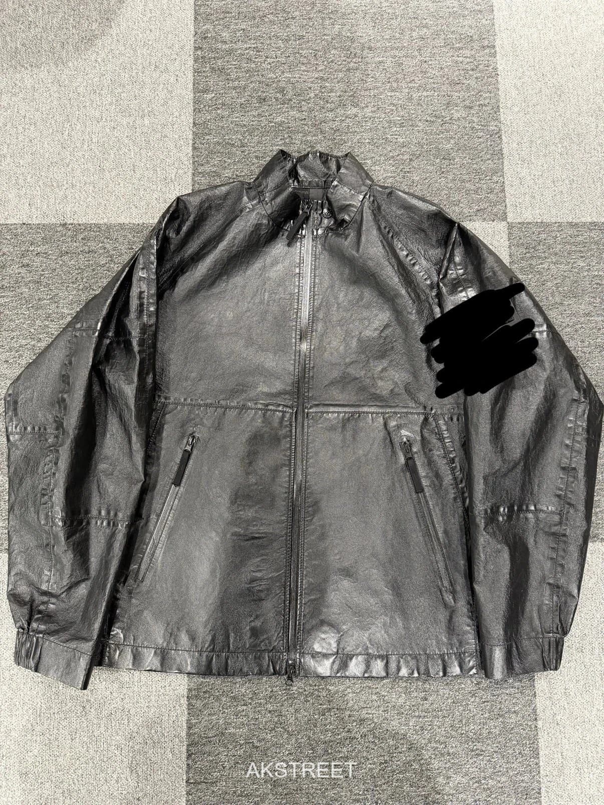 Stone Island Black Metallic Jacket