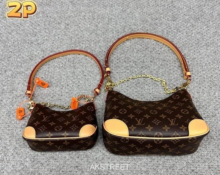 Louis Vuitton Brown Monogram Canvas Shoulder Bag