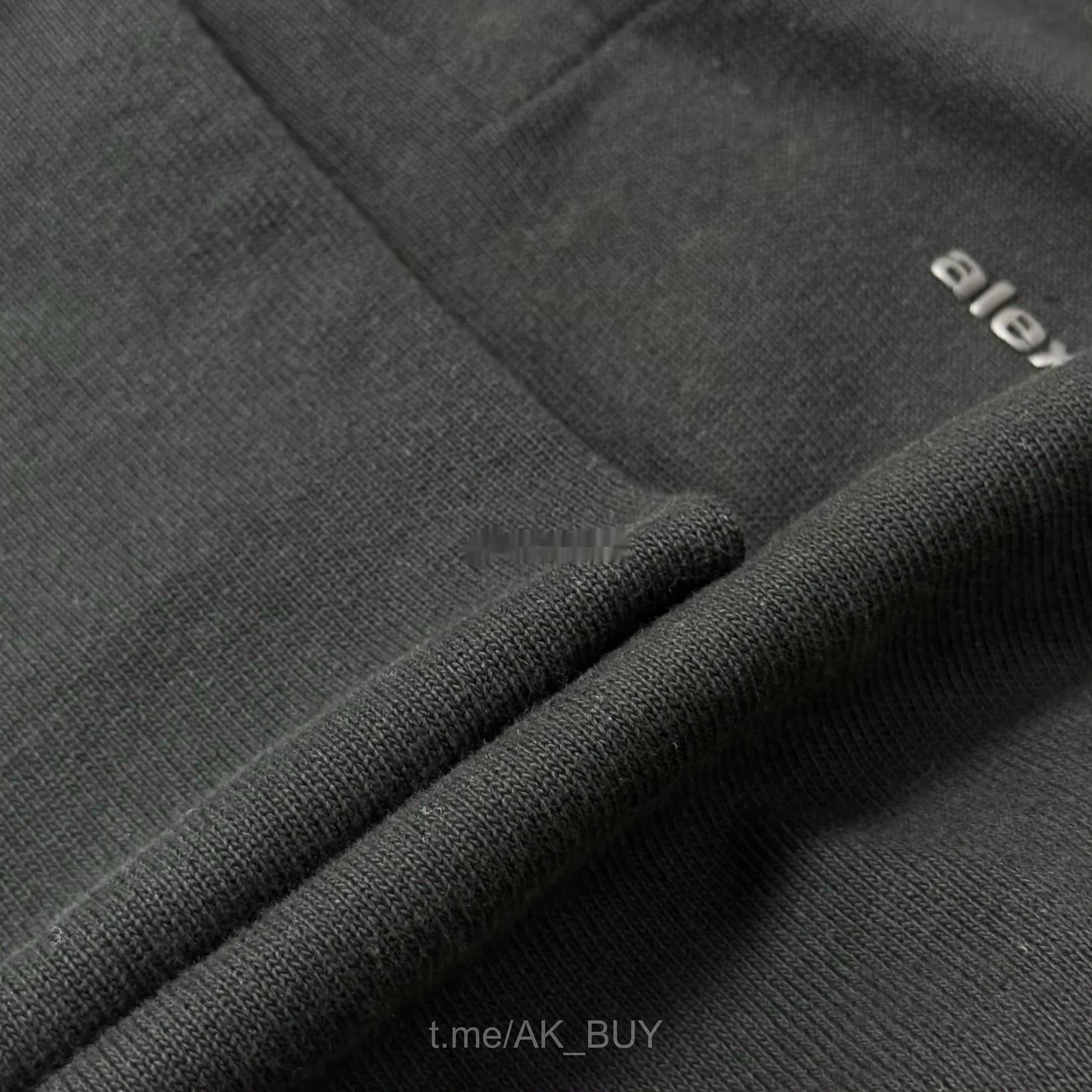 Alexander Wang Black Cotton Blend Sweatshirt
