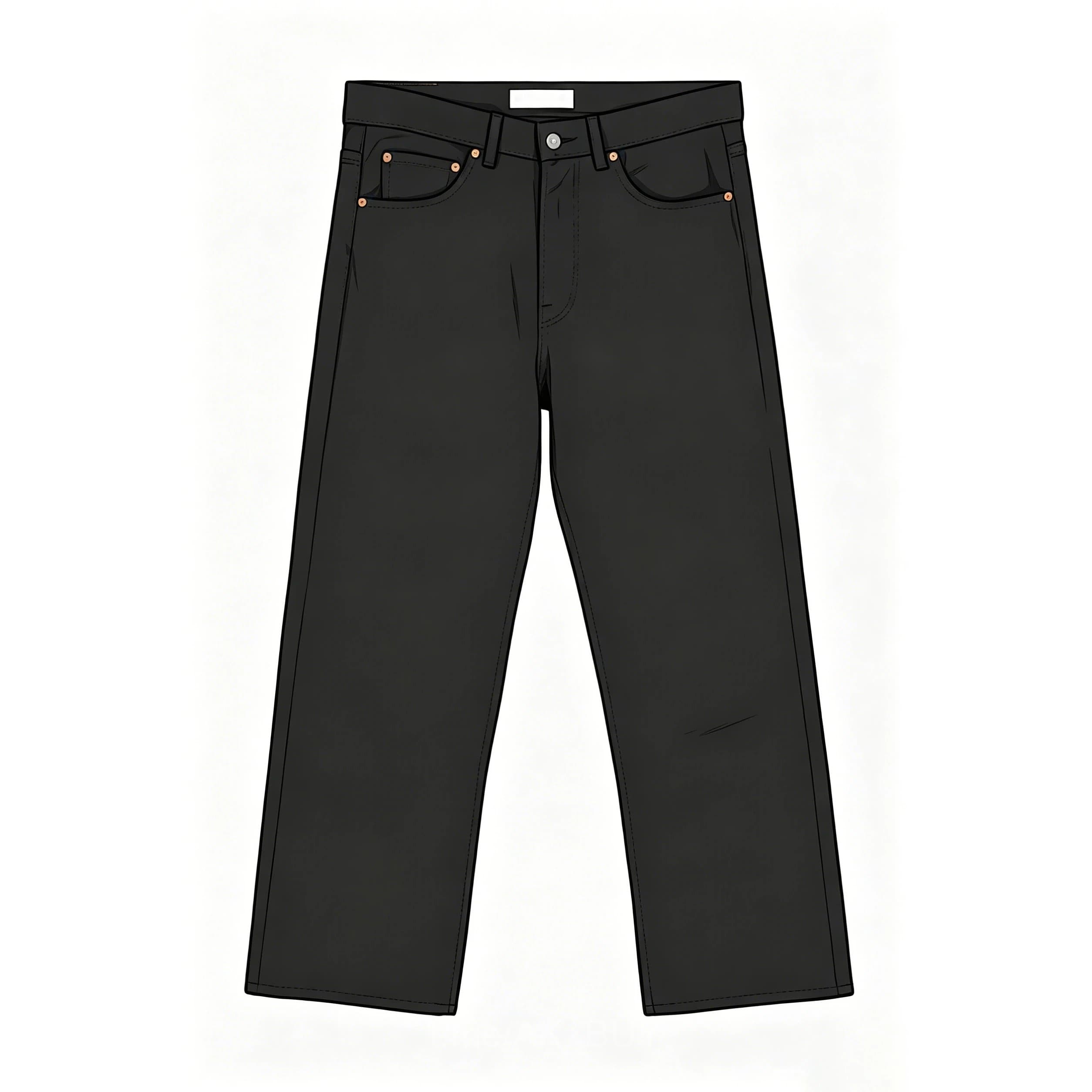 Our Legacy Black Selvedge Denim Third Cut Jeans