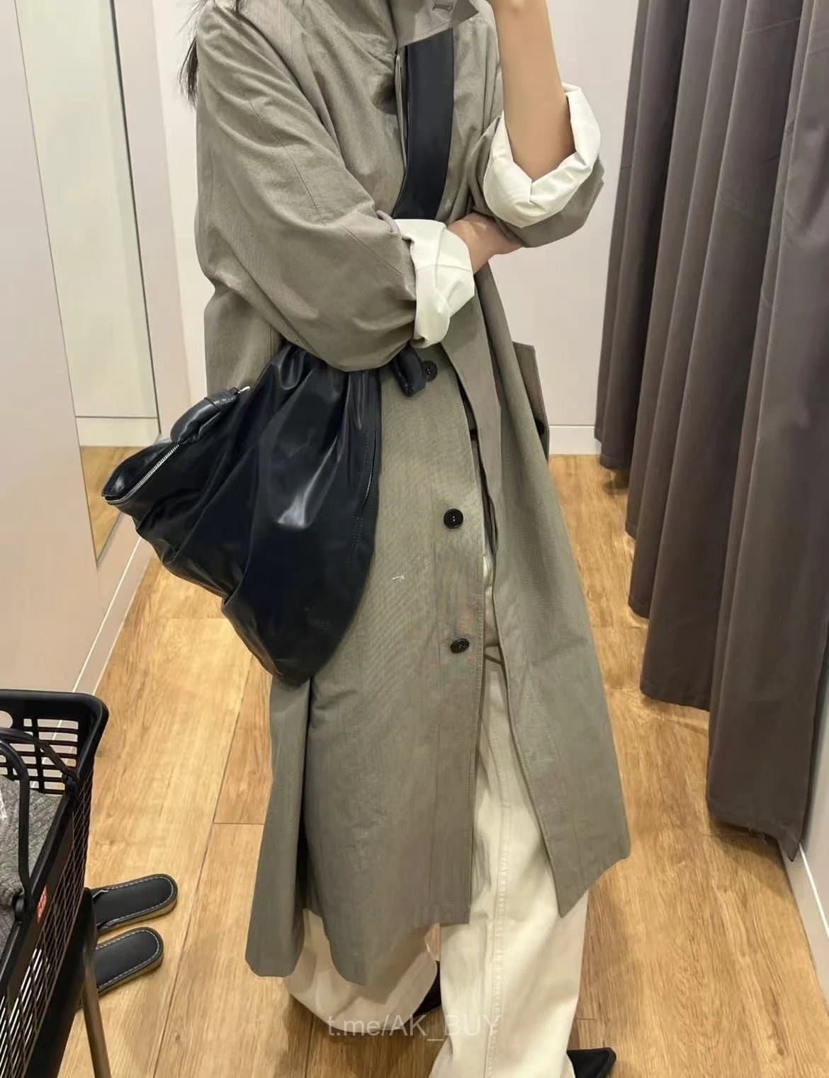 Lemaire Brown Leather Crossbody Bag