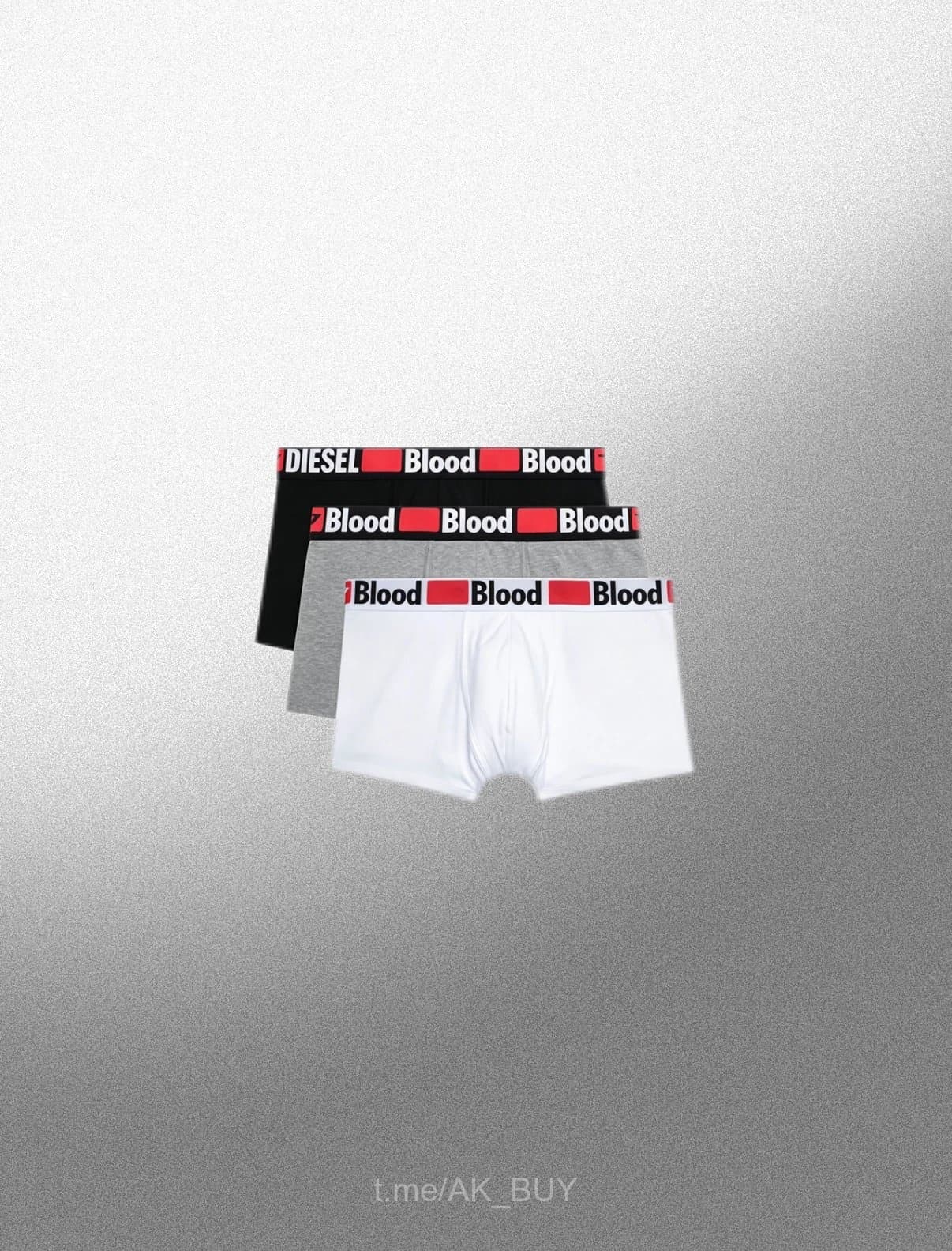 Diesel Multicolour Cotton Printed Boxer Briefs Set