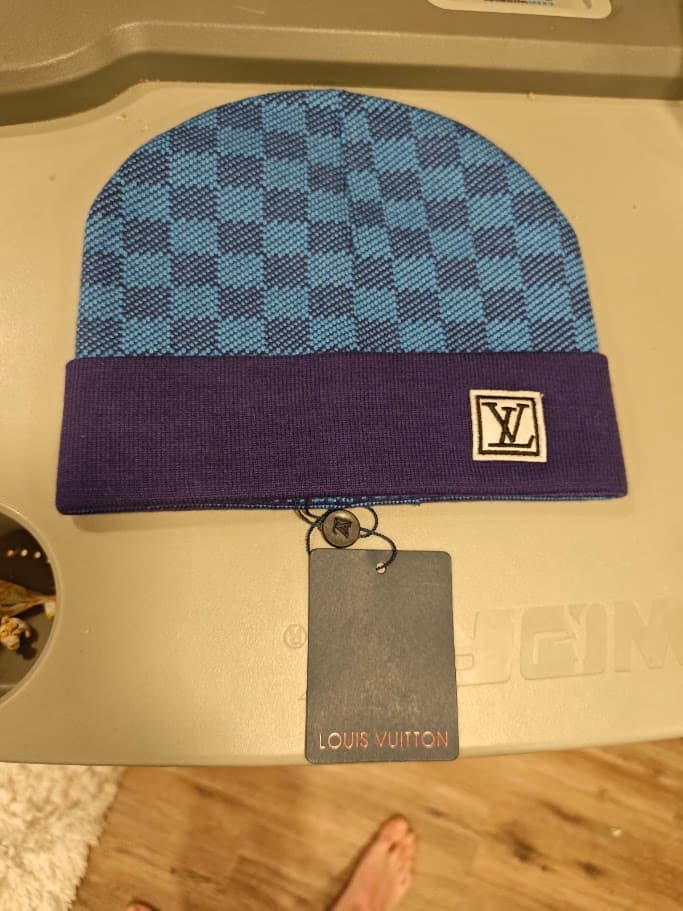 Louis Vuitton Hat Blue