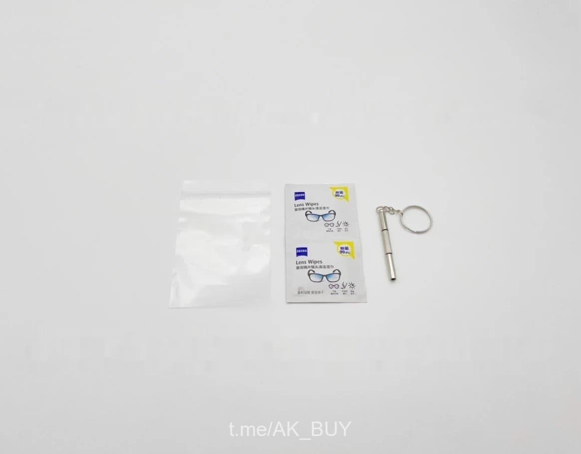 Eyeglass Repair Silver Metal Eyeglass Repair Kit