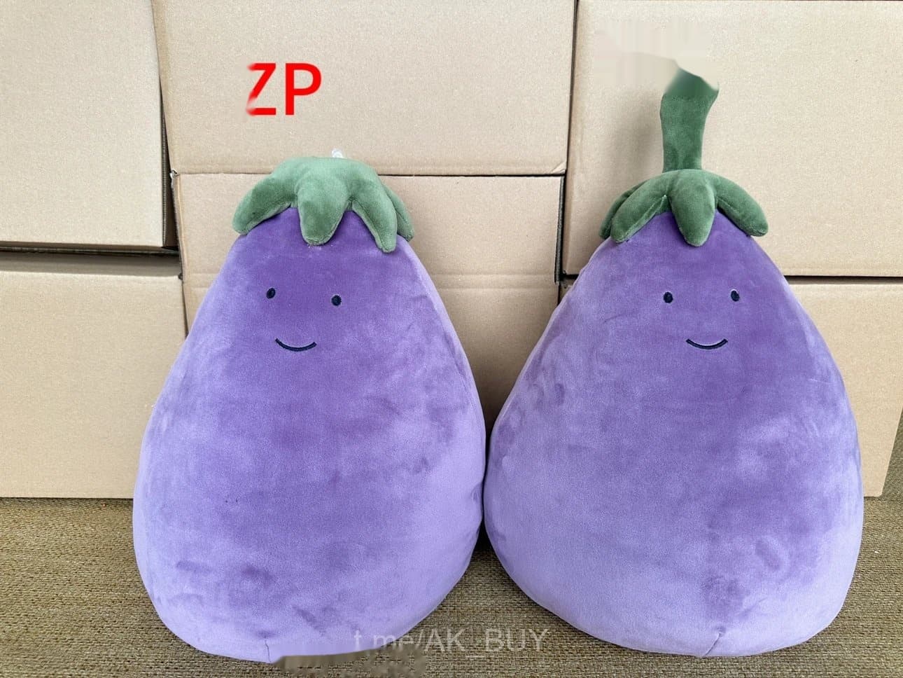 Jellycat Purple Plush Toy Eggplant