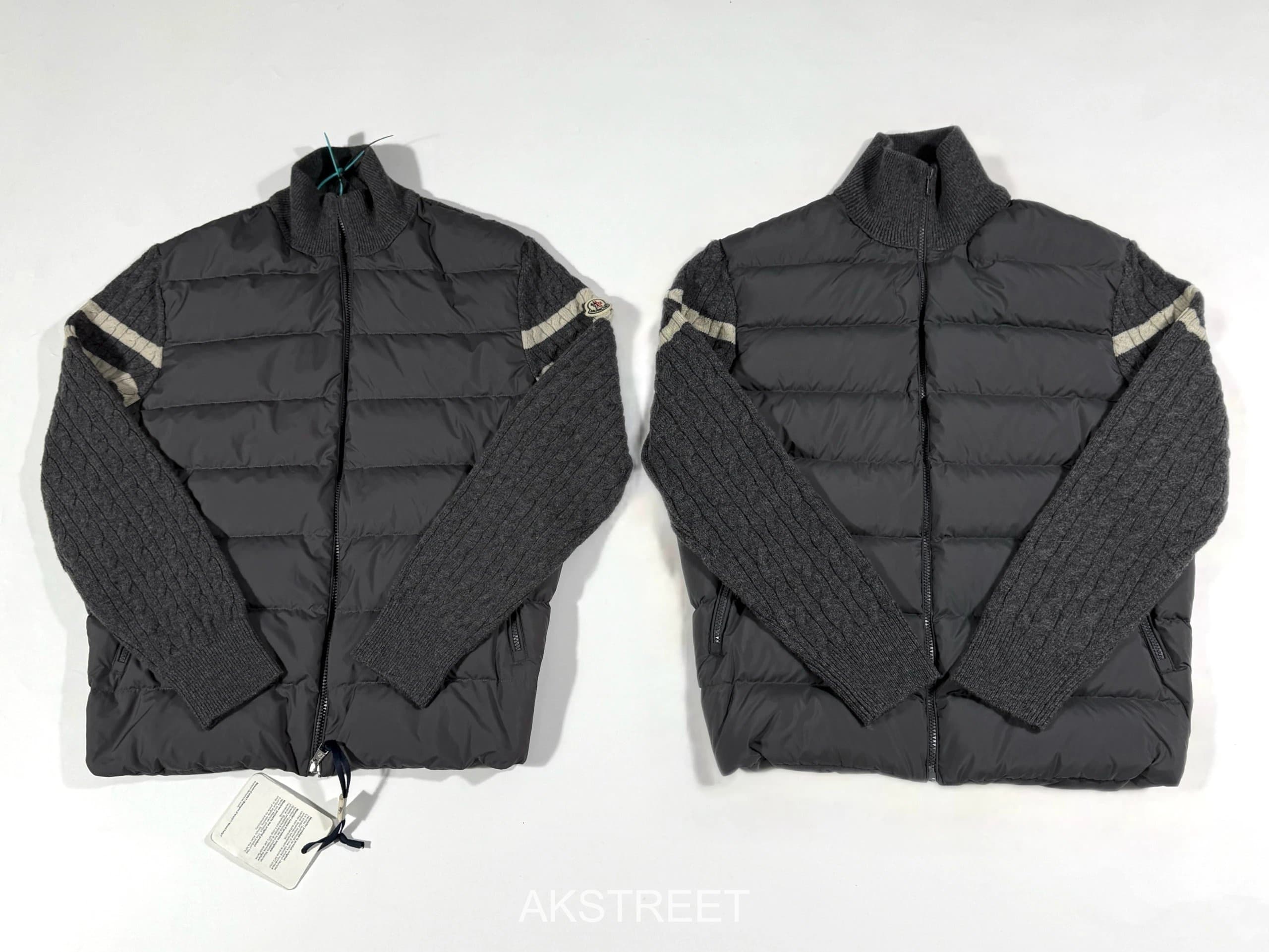 Moncler Grey Puffer Jacket