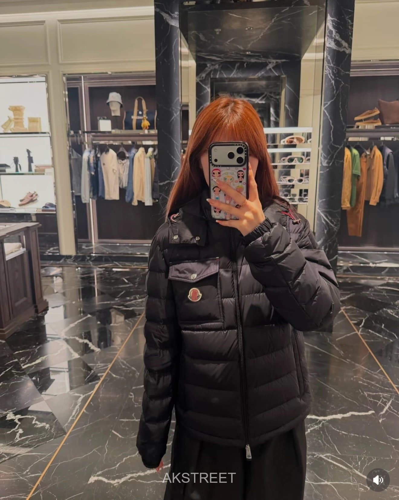 Moncler Black Quilted Nylon Puffer Jacket