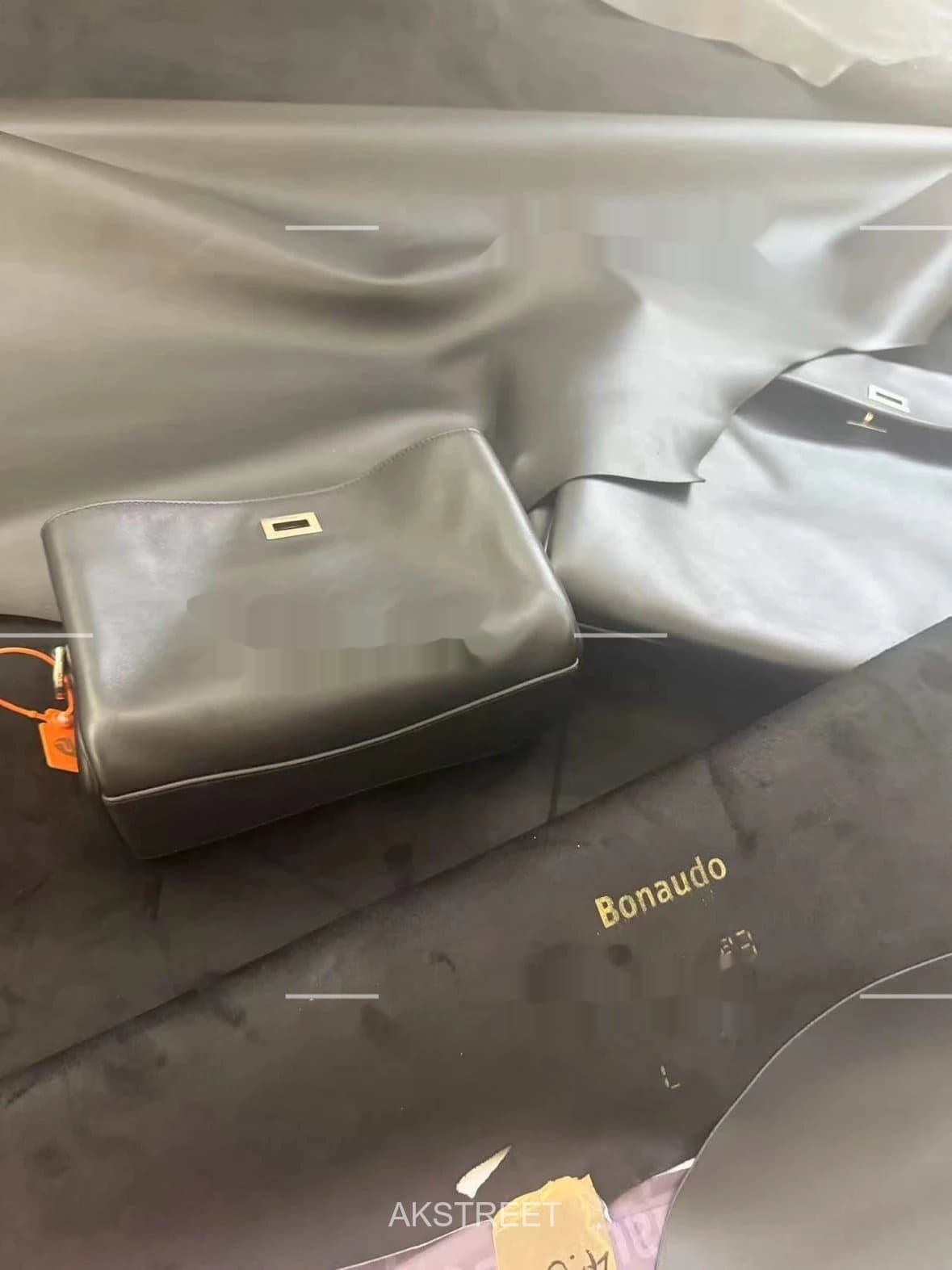 Balenciaga Black Leather Shoulder Bag