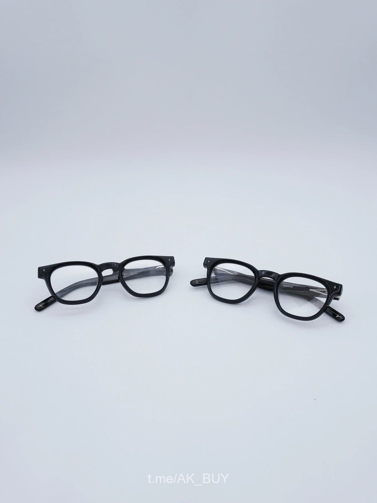 Chrome Hearts Black Acetate Sunglasses