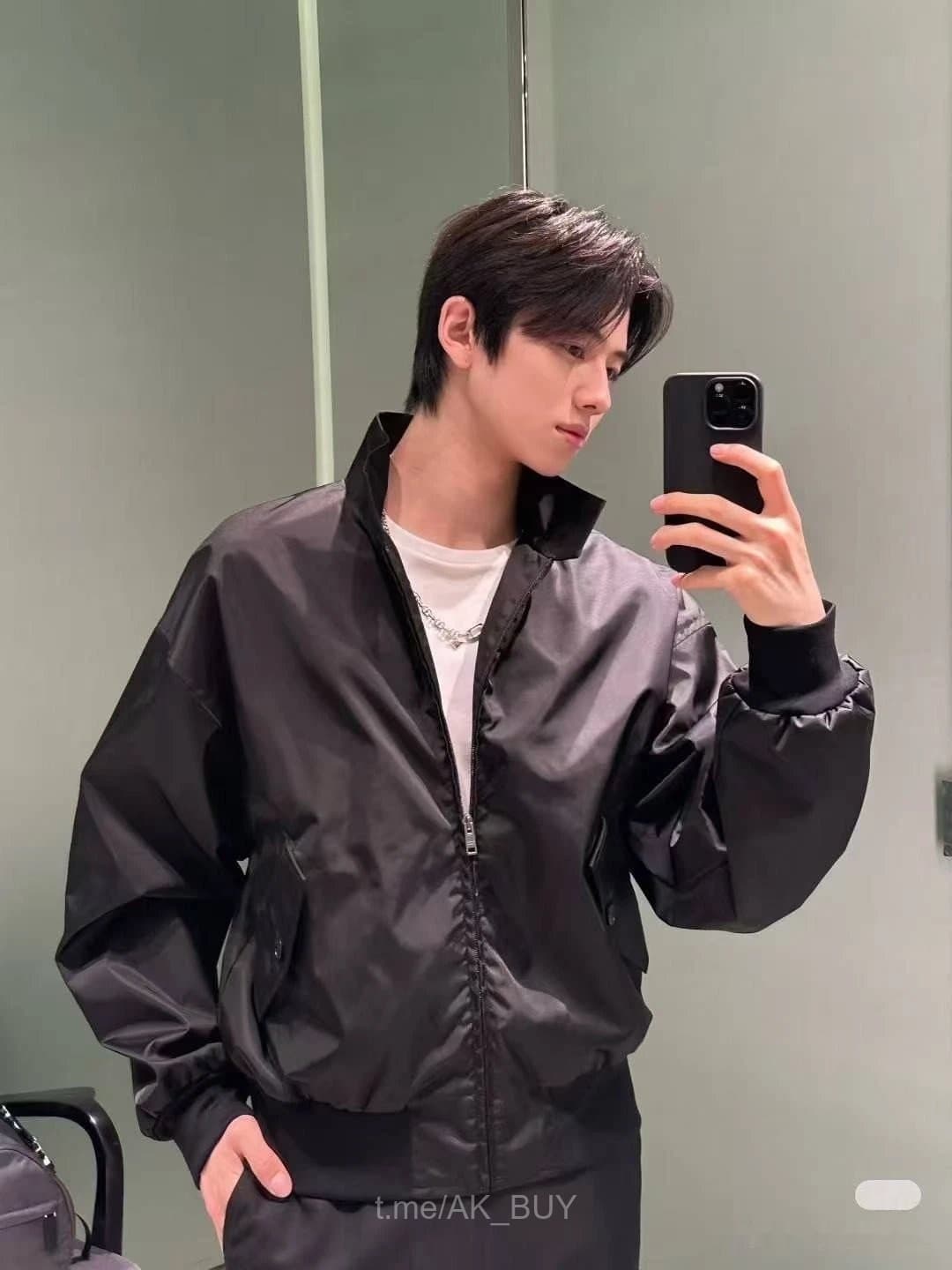 Ralph Lauren Black Cotton Zip Jacket