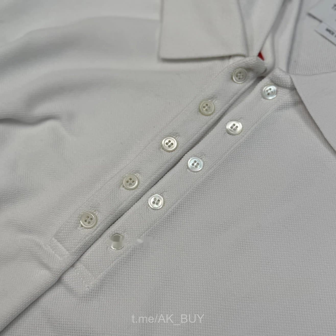Thom Browne Long Sleeve Polo