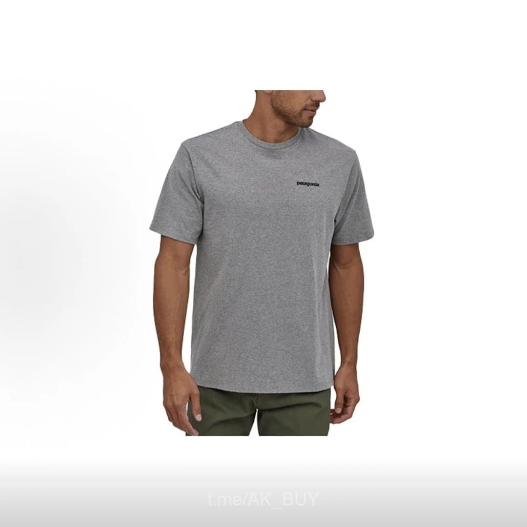 Patagonia Grey Cotton T-shirt