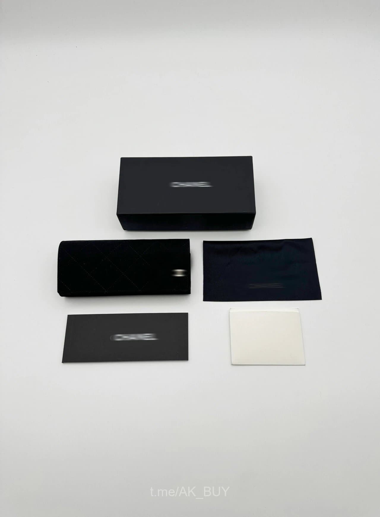Chanel Black Plastic Sunglasses
