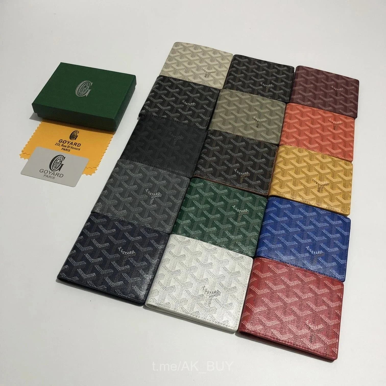 Goyard Multicolor Monogram Canvas Wallet