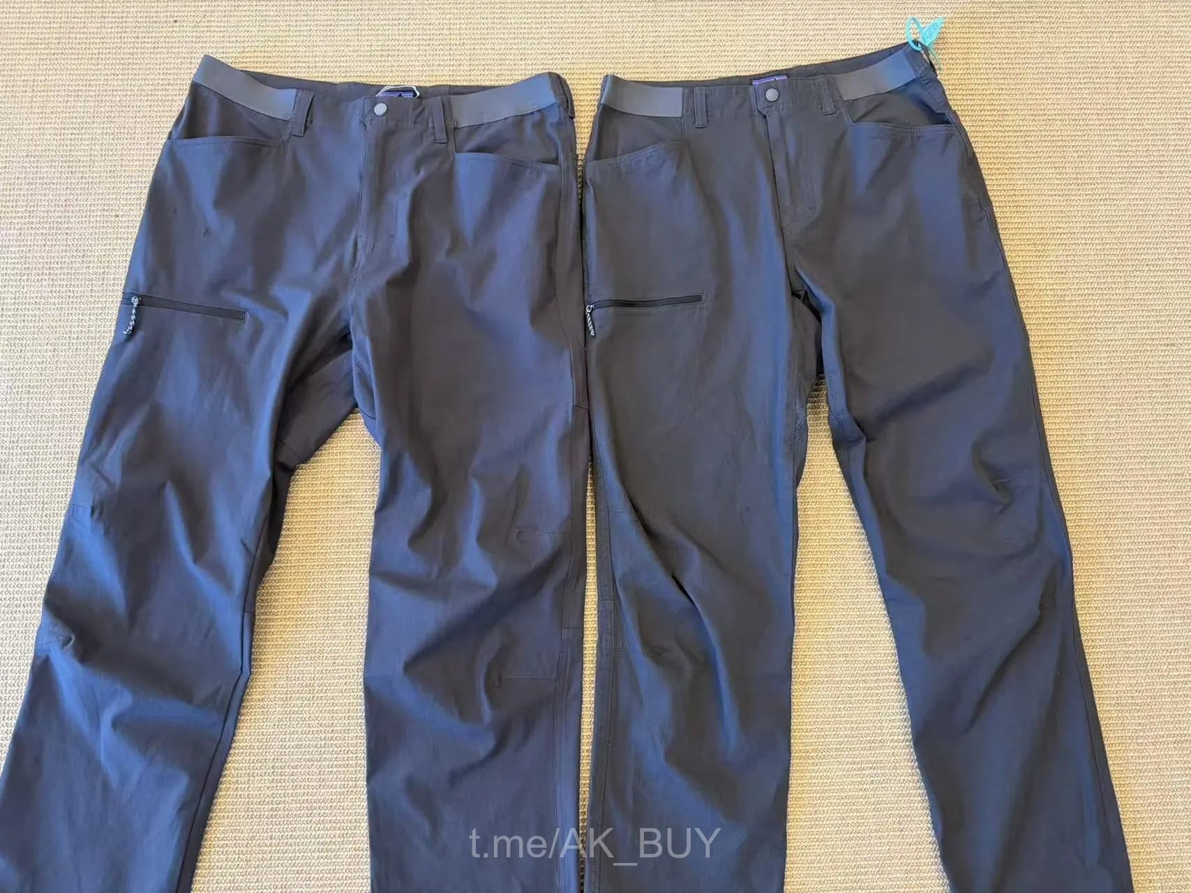 Patagonia Black Technical Hiking Pants