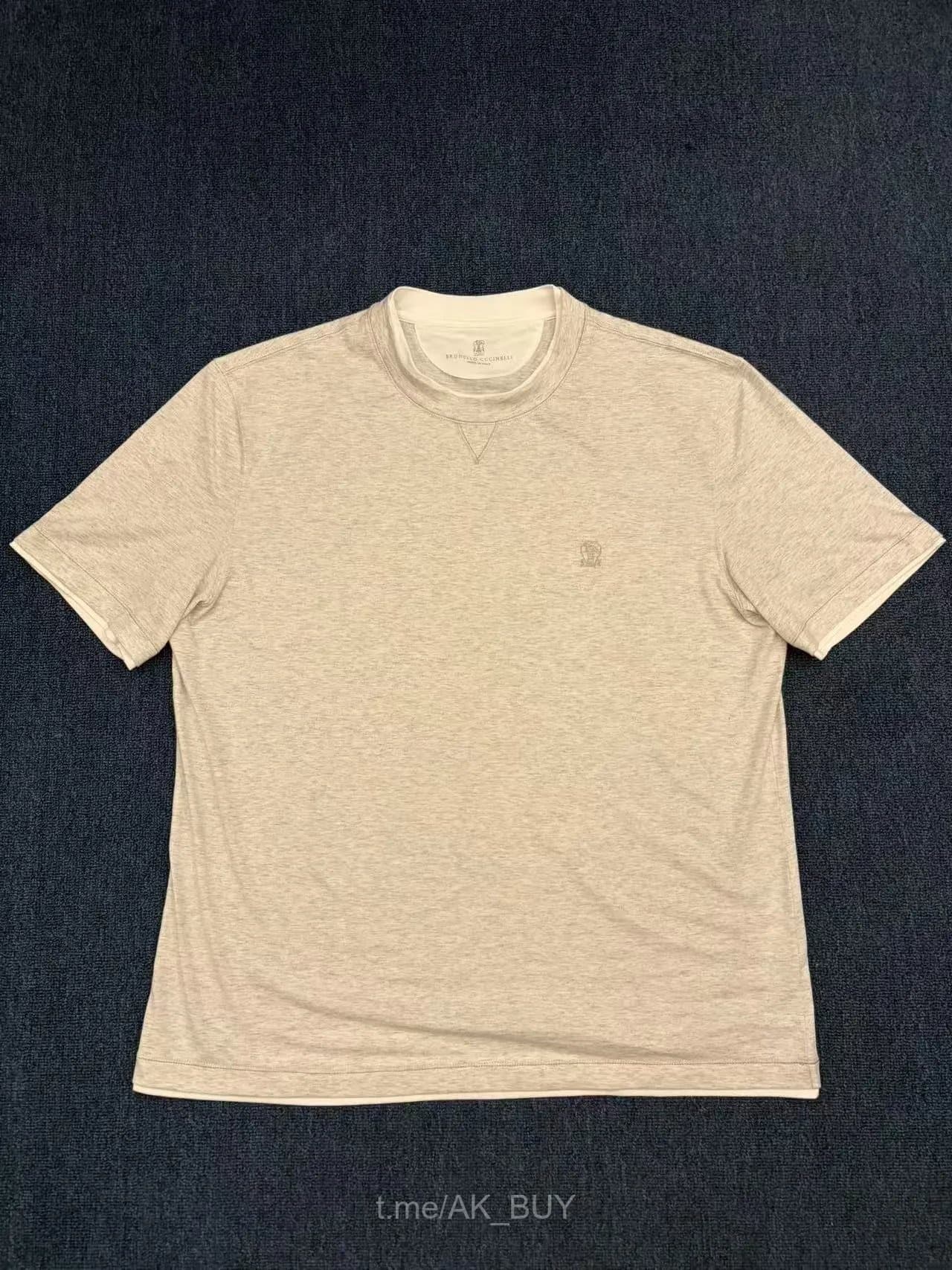 Brunello Cucinelli White Cotton T Shirt