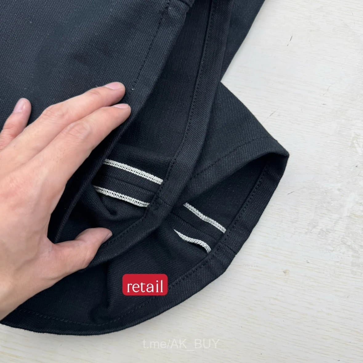 Black Denim Jeans