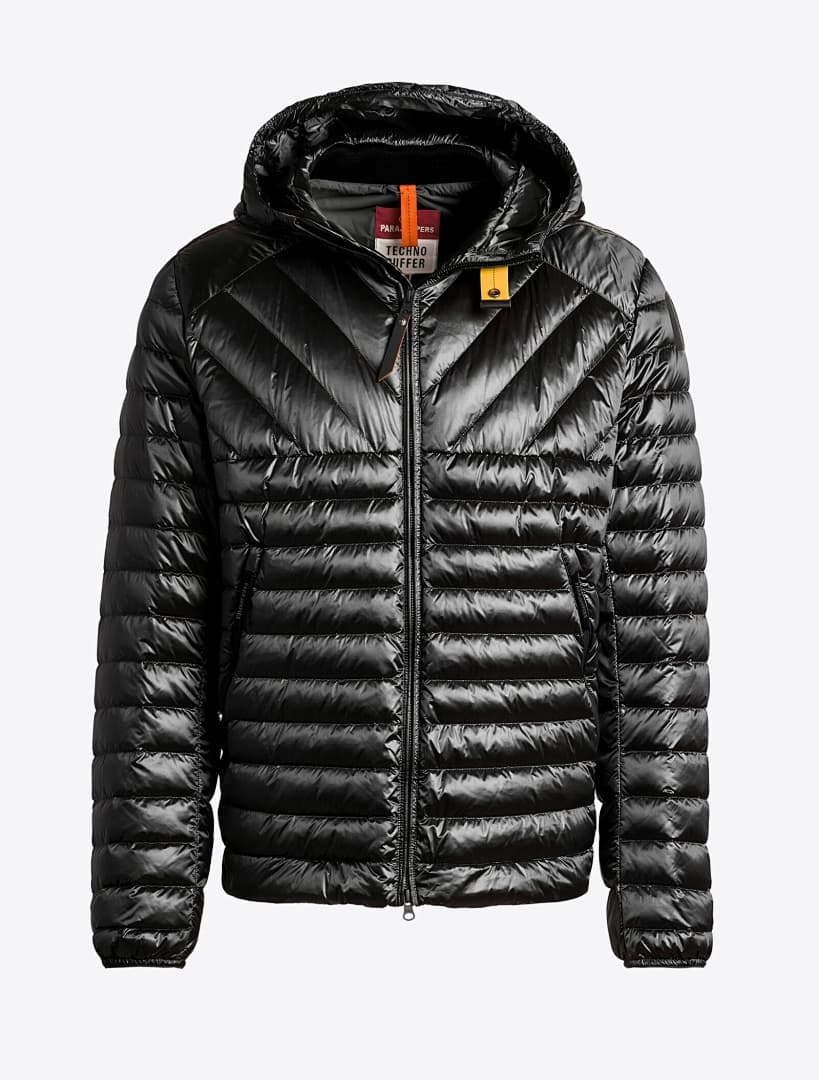 C.P. Company MRKU Rubber Badge Down Jacket