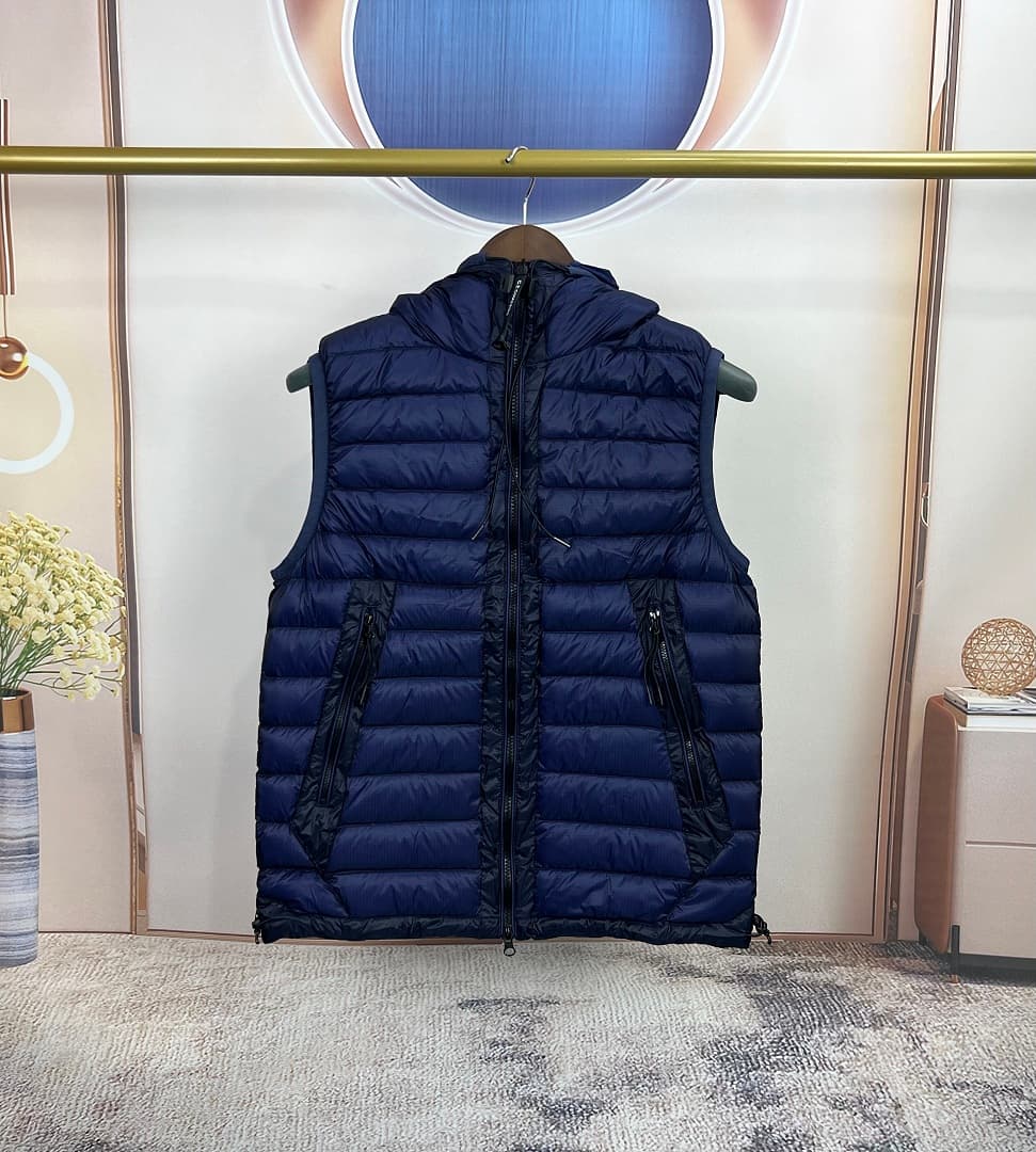 C.P. Company Quilted Goggle Hooded Down Gilet