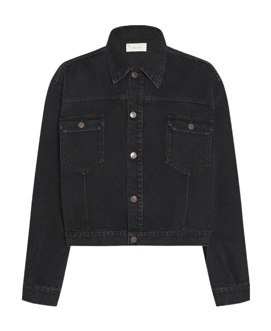 The Row Cropped Denim Jacket (JX Batch)