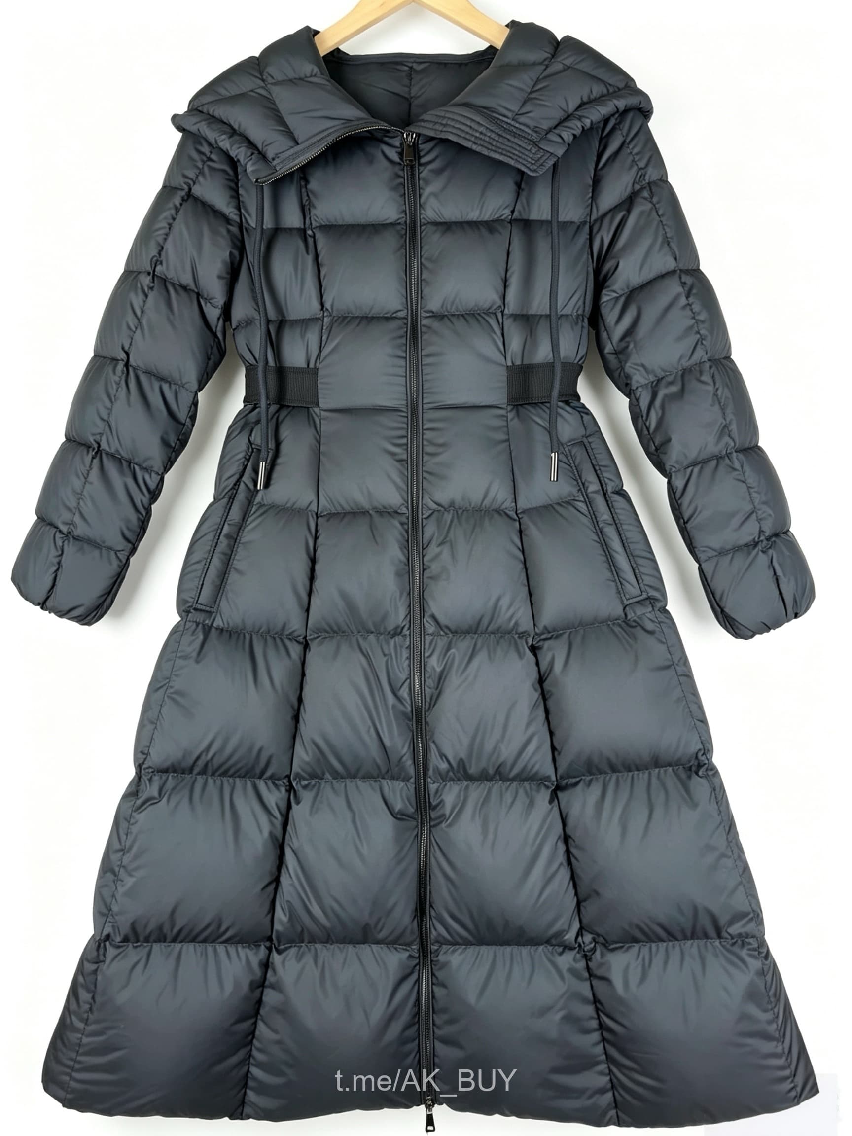 Moncler Faucon Long Down Coat
