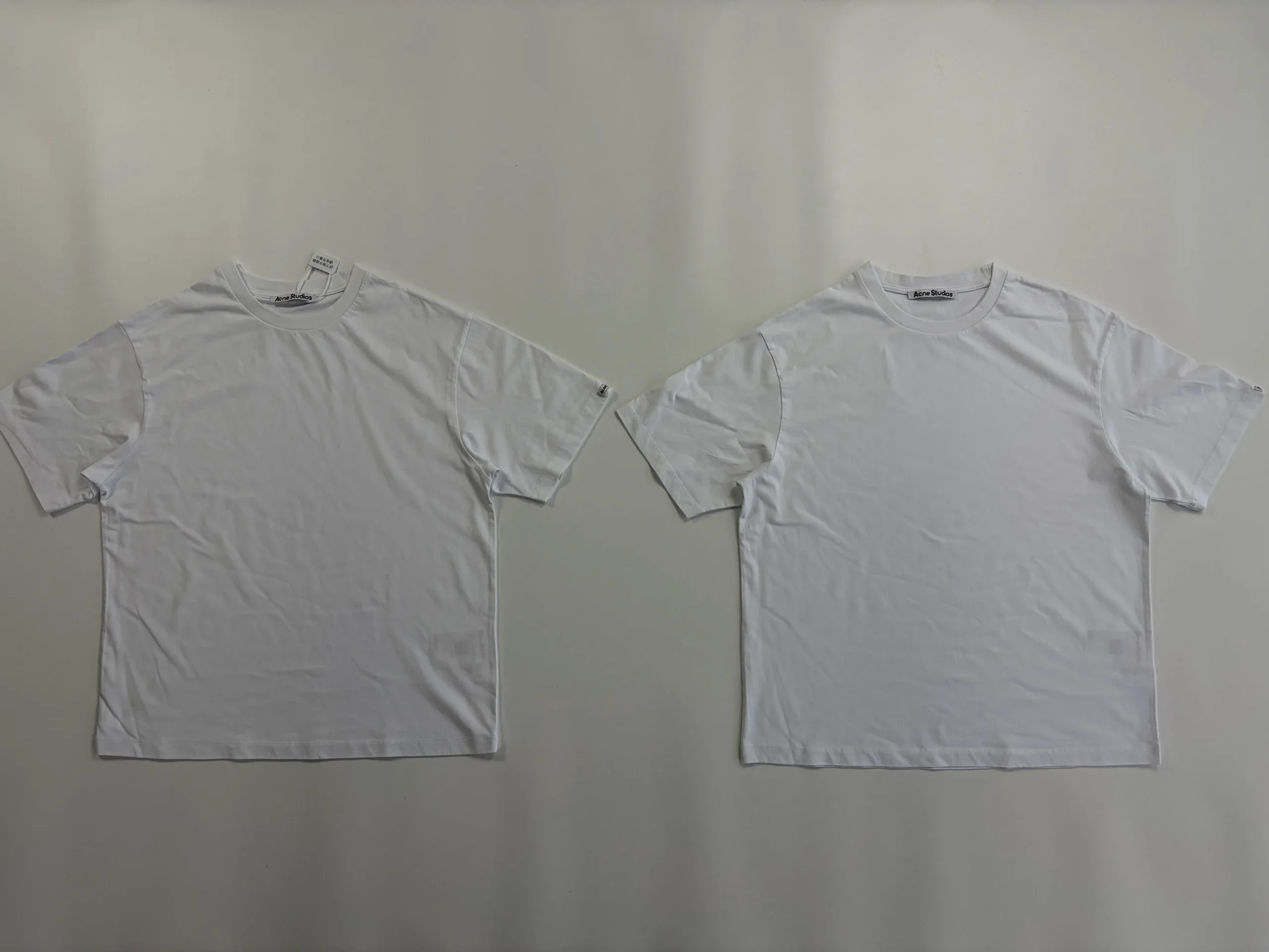 SA Made White Cotton Crew Neck T-Shirt