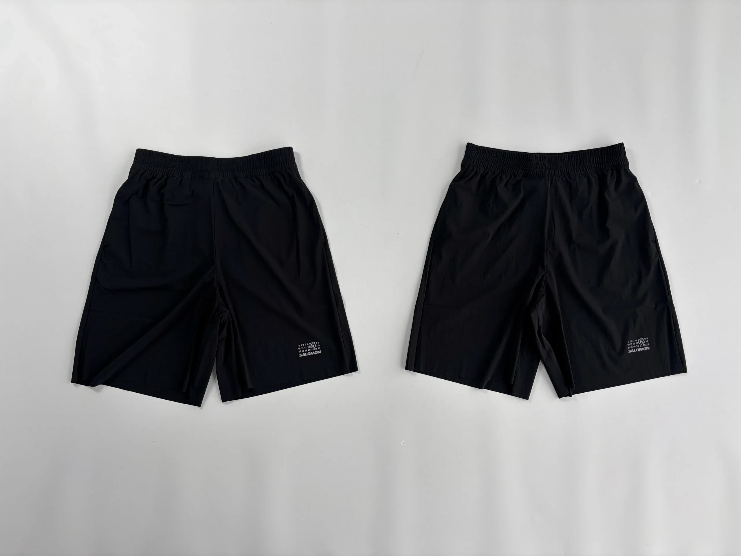 SA Made Black Nylon Athletic Shorts