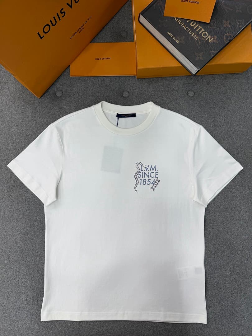 White Graphic Crew Neck T-Shirt
