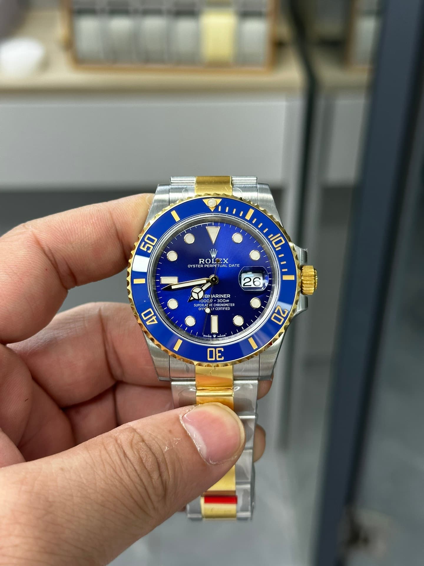 Rolex Submariner 41mm Two-Tone “Bluesy” (126613LB) 1:1 Super Clone – DD3235 Movement