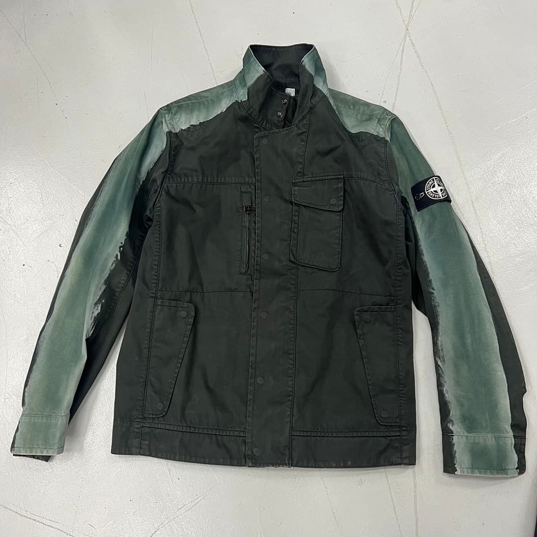 Stone Island Garment-Dyed Jacket (Olive) ( in production) (Z Batch)